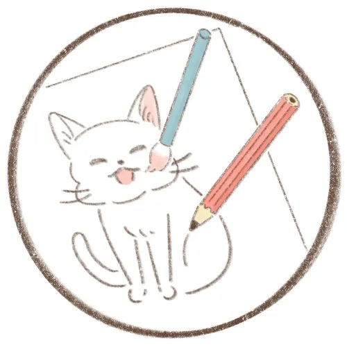 ねこほむの特徴02｜オリジナル猫イラスト